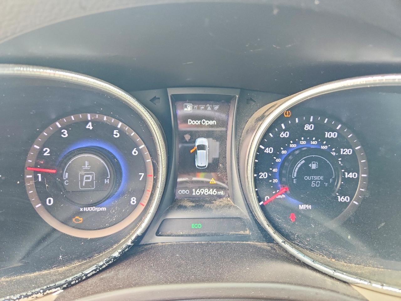 2013 Hyundai Santa Fe Sport 2.4l Orange vin: 5XYZUDLB4DG054336