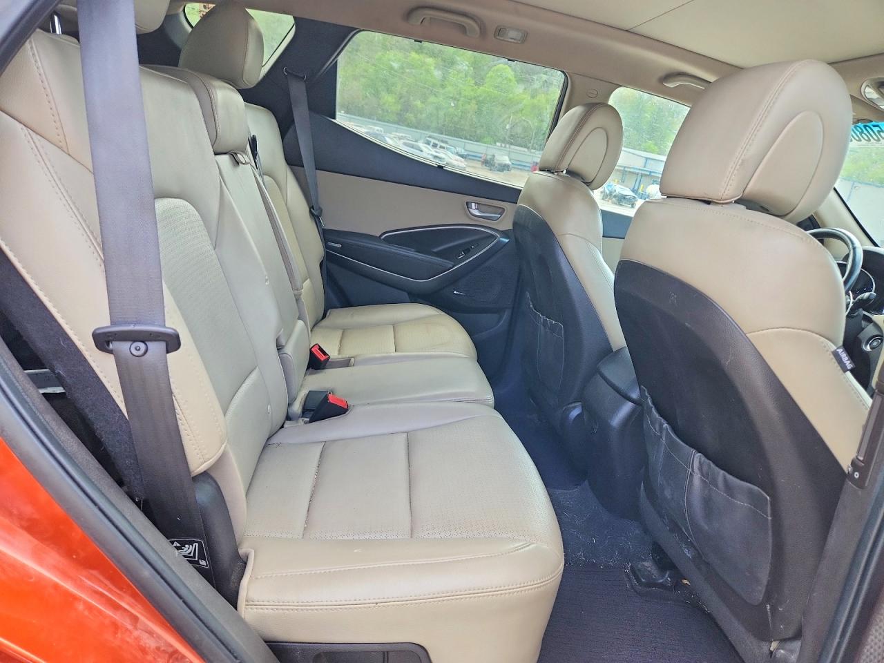 2013 Hyundai Santa Fe Sport 2.4l Orange vin: 5XYZUDLB4DG054336