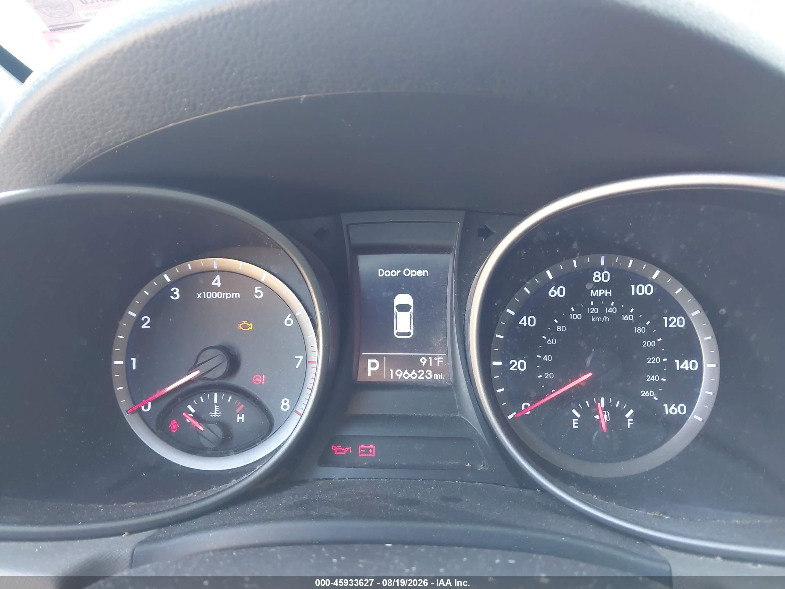 2013 Hyundai Santa Fe Sport Gray vin: 5XYZUDLB4DG058242