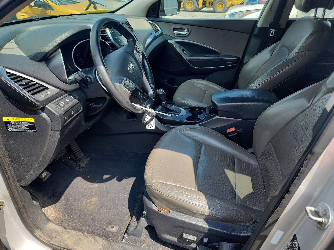 2013 Hyundai Santa Fe Sport 2.4l Silver vin: 5XYZUDLB4DG061271