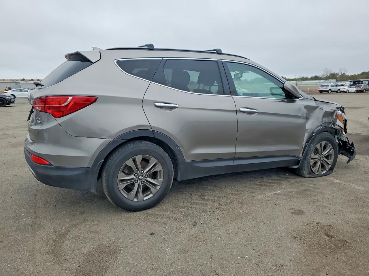 2013 Hyundai Santa Fe Sport 2.4l Gray vin: 5XYZUDLB4DG113451