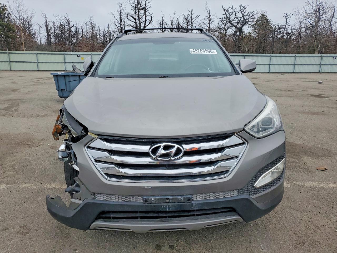 2013 Hyundai Santa Fe Sport 2.4l Gray vin: 5XYZUDLB4DG113451