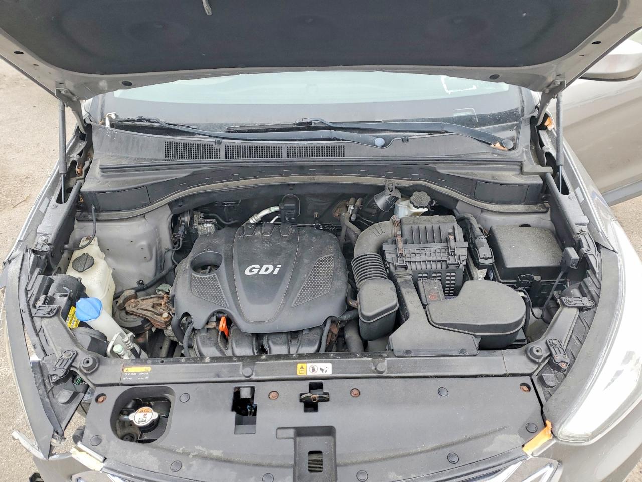 2013 Hyundai Santa Fe Sport 2.4l Gray vin: 5XYZUDLB4DG113451