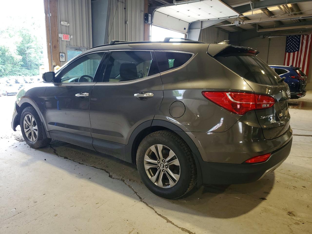 2014 Hyundai Santa Fe Sport 2.4l Gray vin: 5XYZUDLB4EG165843