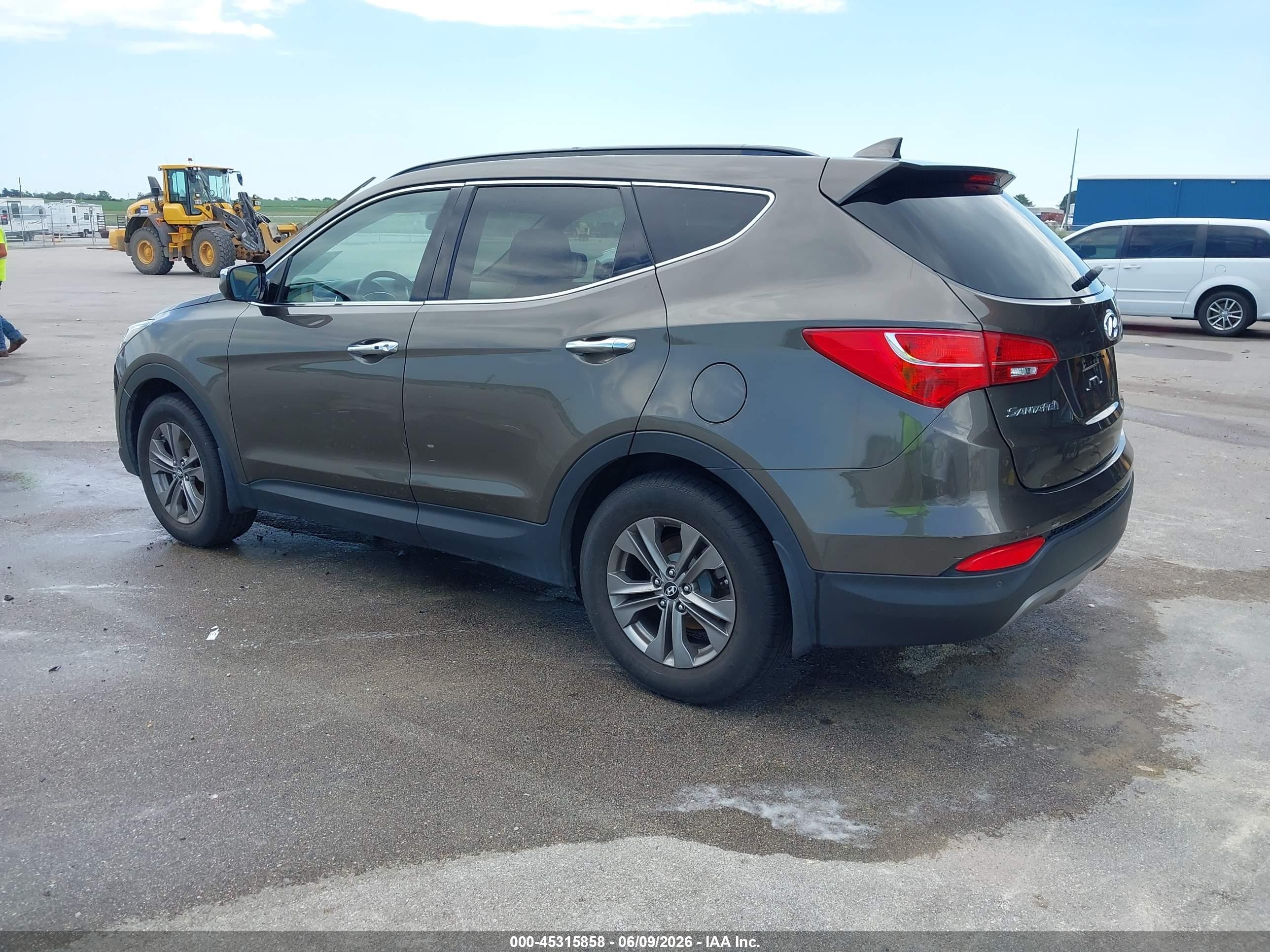 2014 Hyundai Santa Fe Sport 2.4l Brown vin: 5XYZUDLB4EG216631