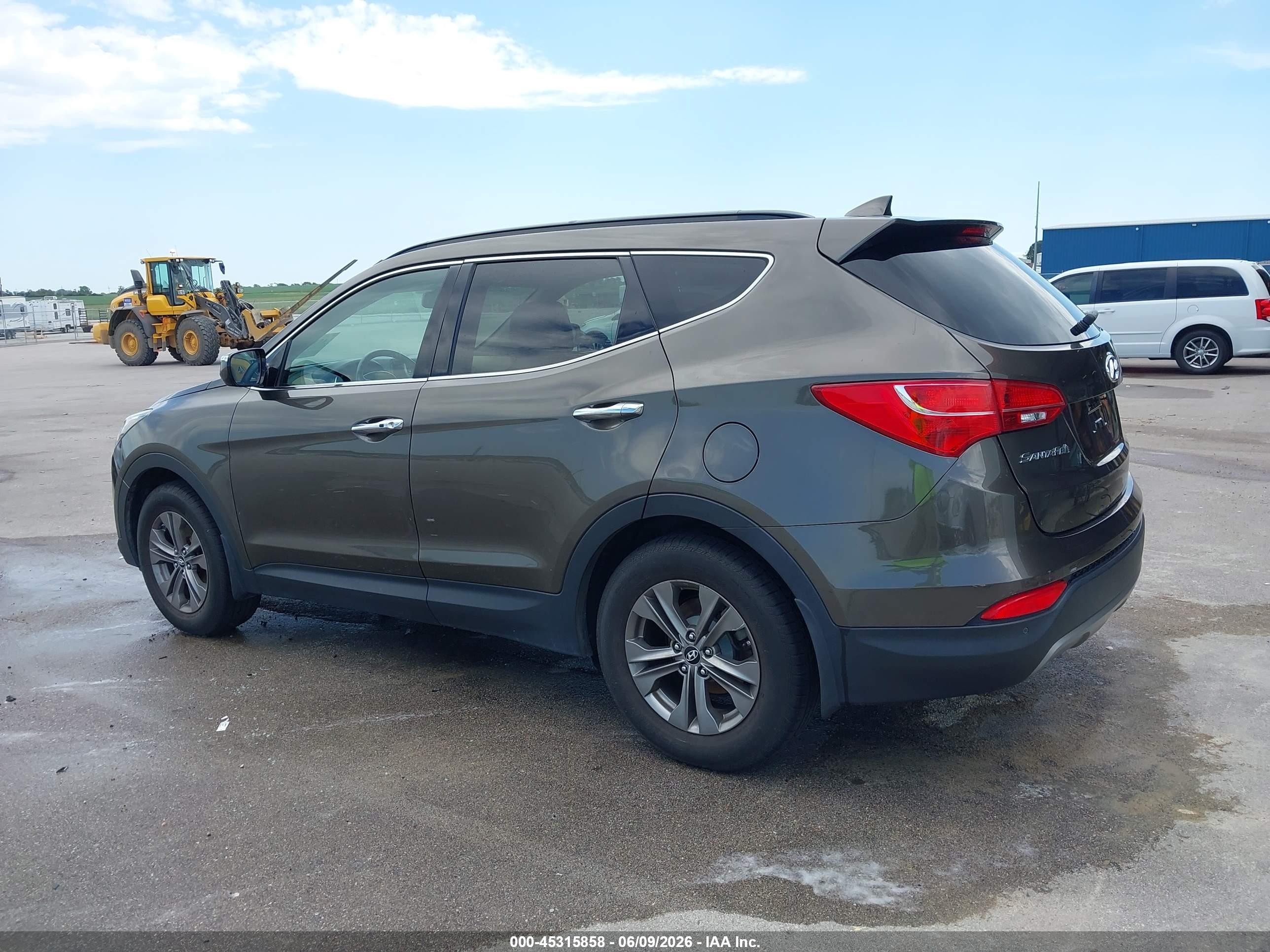 2014 Hyundai Santa Fe Sport 2.4l Brown vin: 5XYZUDLB4EG216631