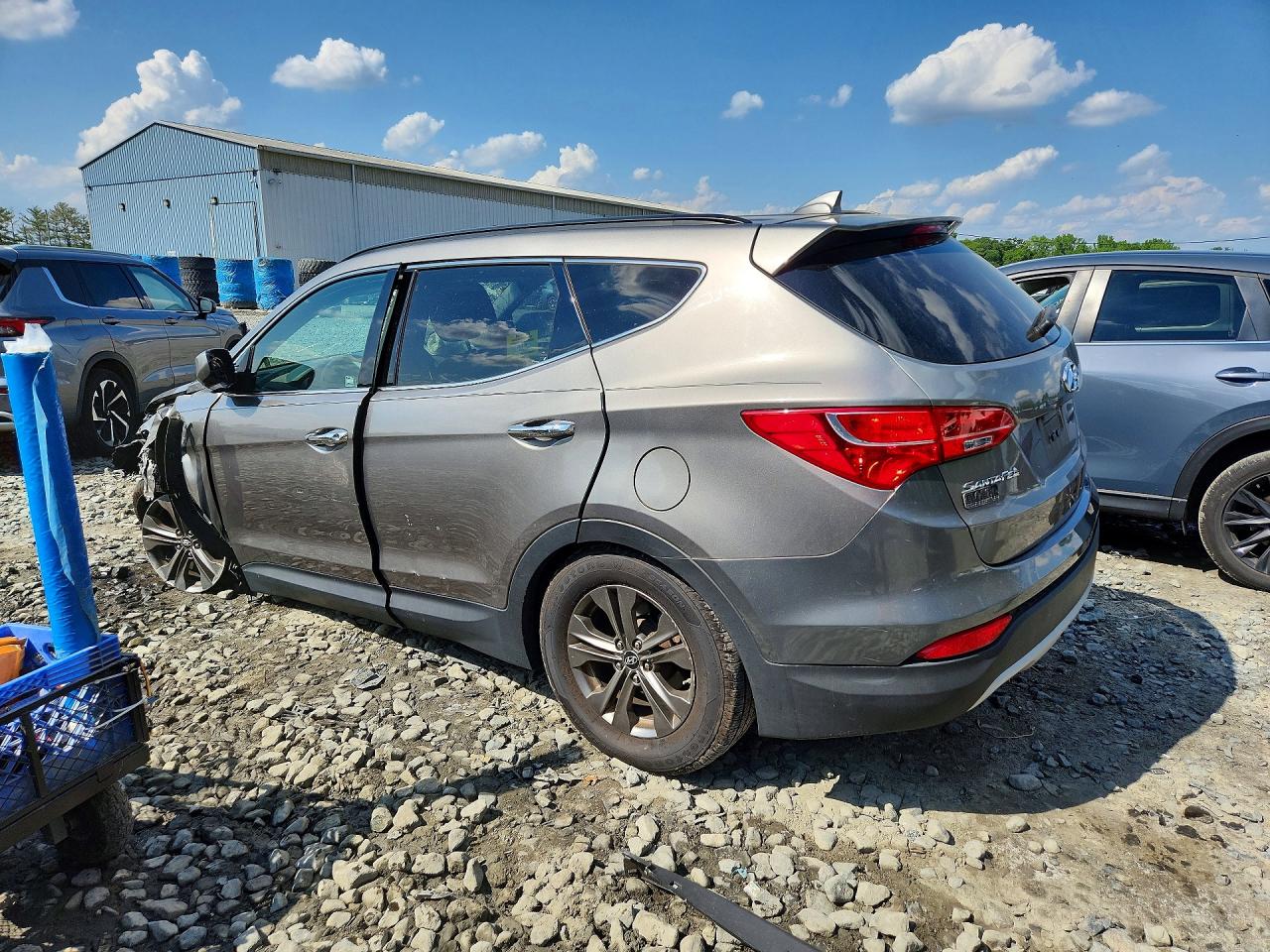 2014 Hyundai Santa Fe Sport 2.4l Серый vin: 5XYZUDLB4EG223949