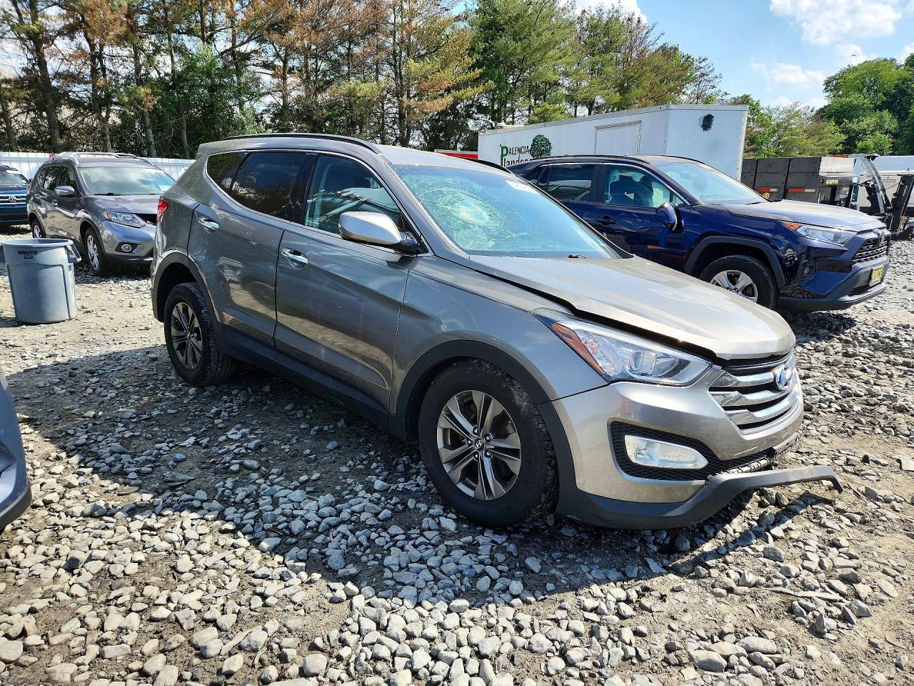2014 Hyundai Santa Fe Sport 2.4l Серый vin: 5XYZUDLB4EG223949