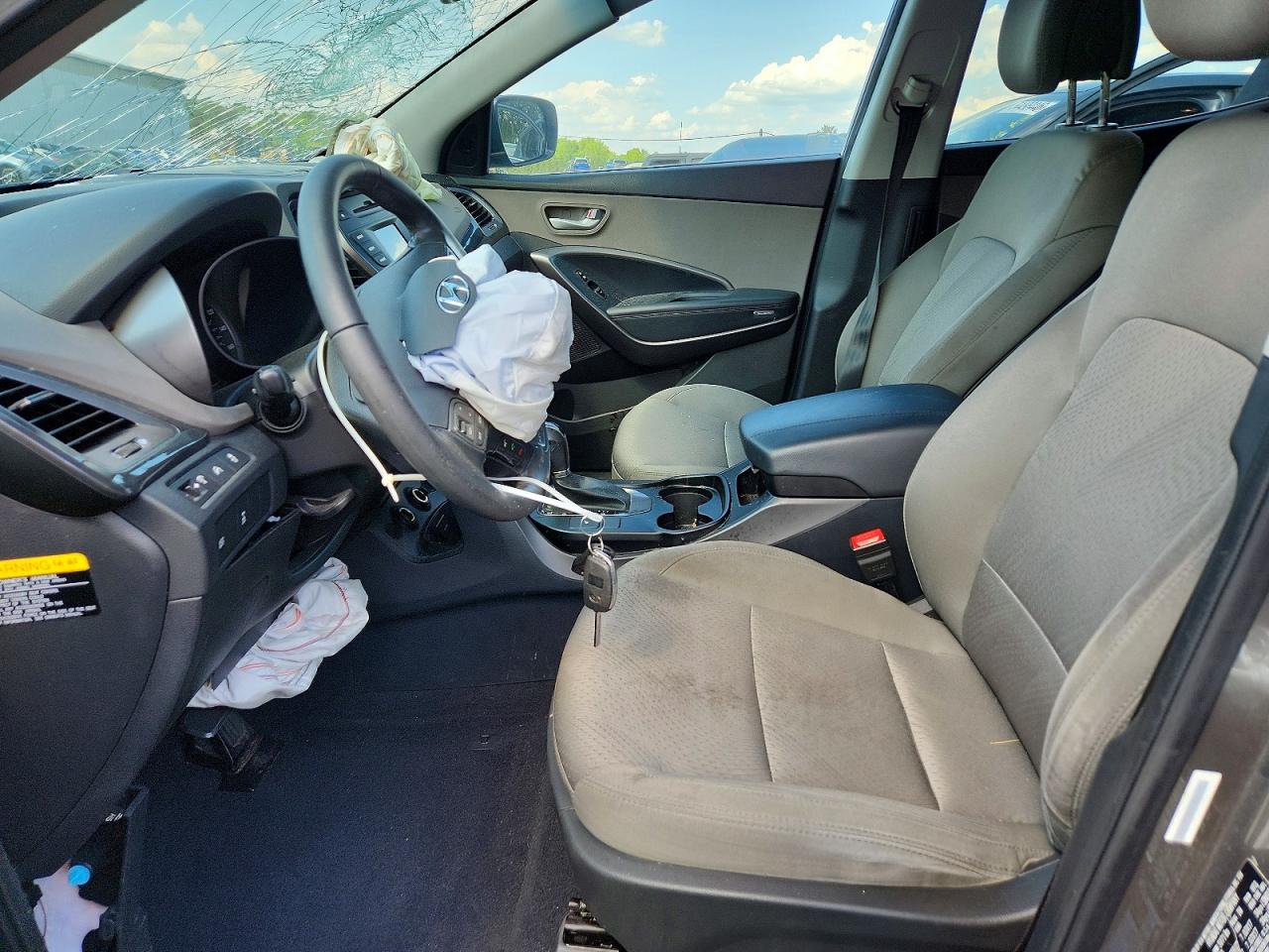 2014 Hyundai Santa Fe Sport 2.4l Серый vin: 5XYZUDLB4EG223949