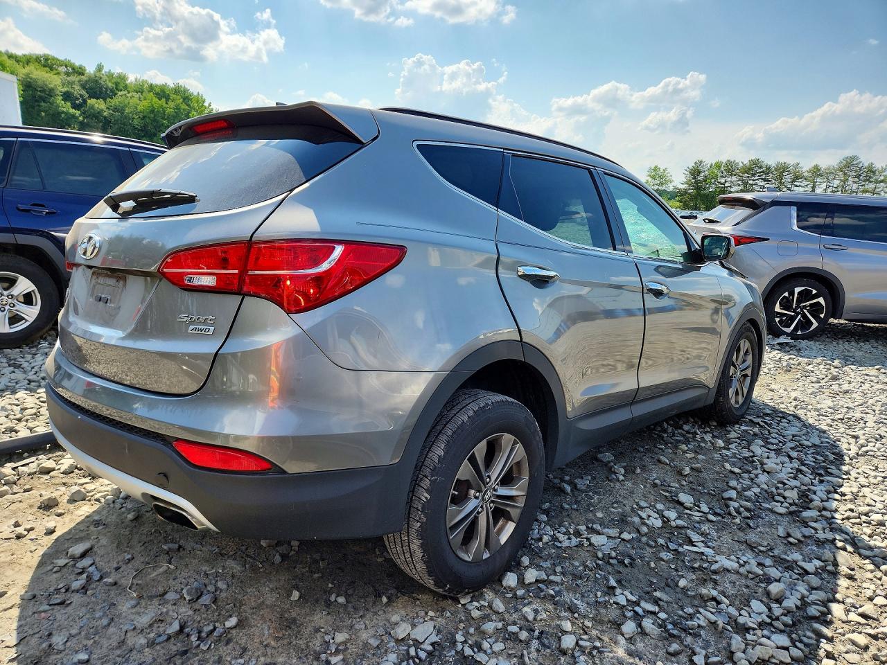 2014 Hyundai Santa Fe Sport 2.4l Серый vin: 5XYZUDLB4EG223949