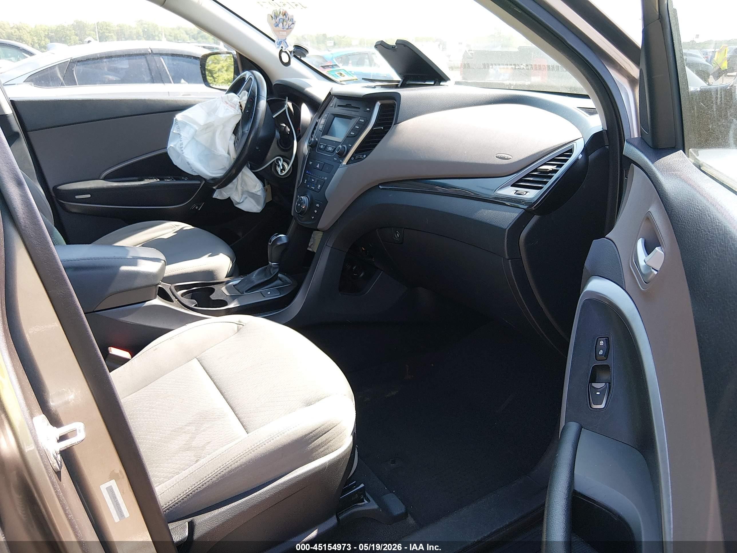2014 Hyundai Santa Fe Sport 2.4l Gray vin: 5XYZUDLB4EG224065