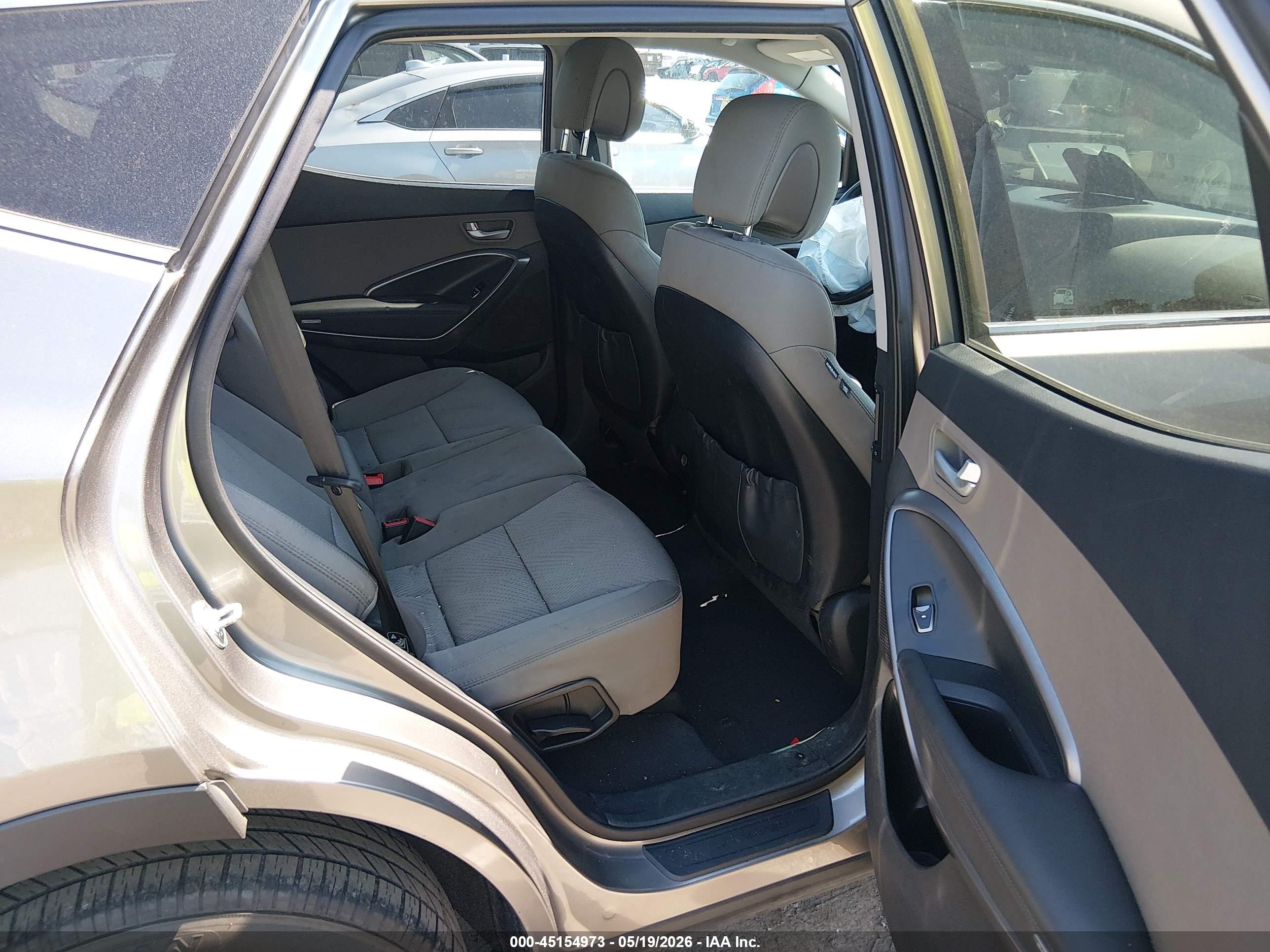2014 Hyundai Santa Fe Sport 2.4l Gray vin: 5XYZUDLB4EG224065