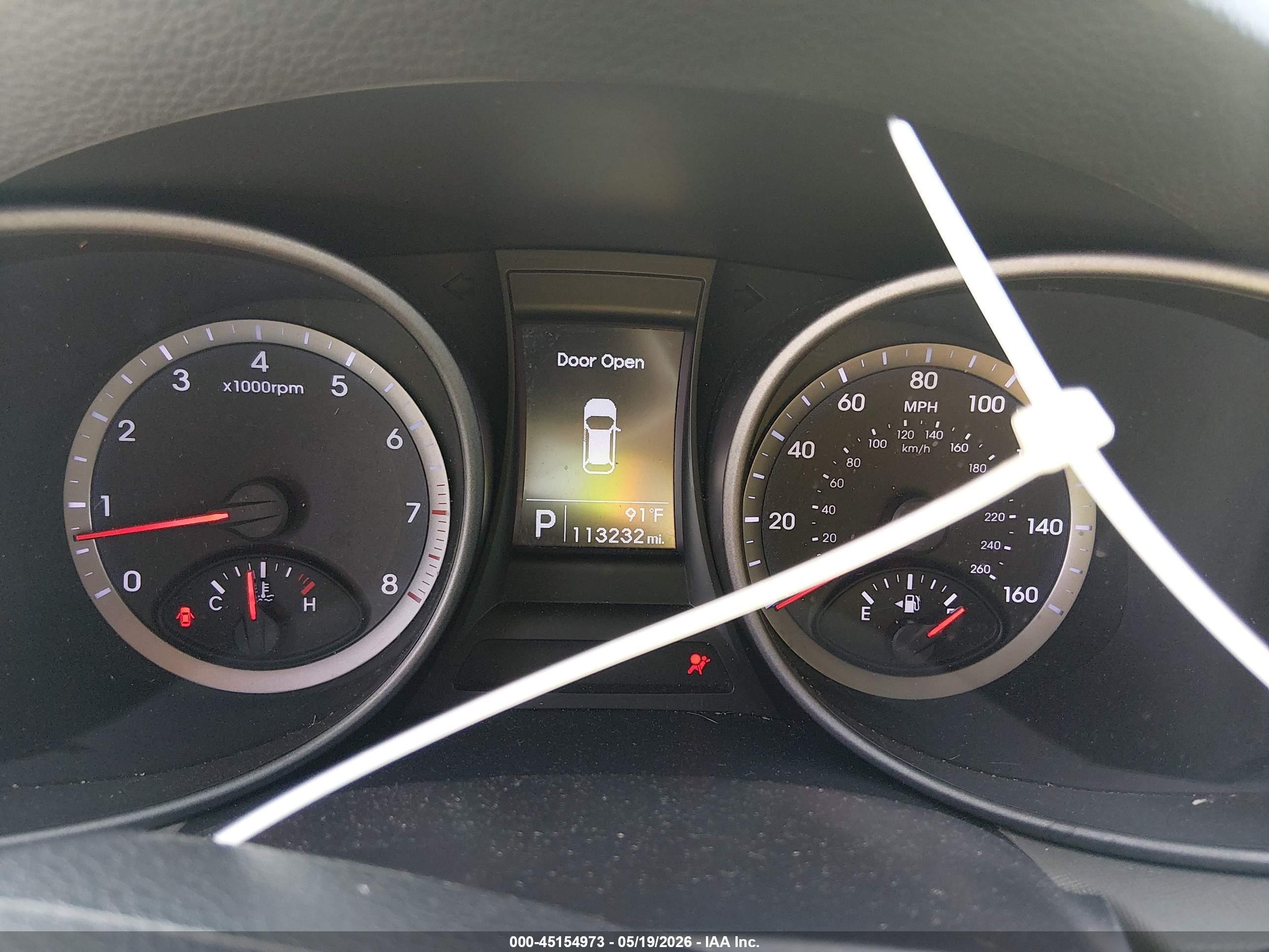 2014 Hyundai Santa Fe Sport 2.4l Gray vin: 5XYZUDLB4EG224065