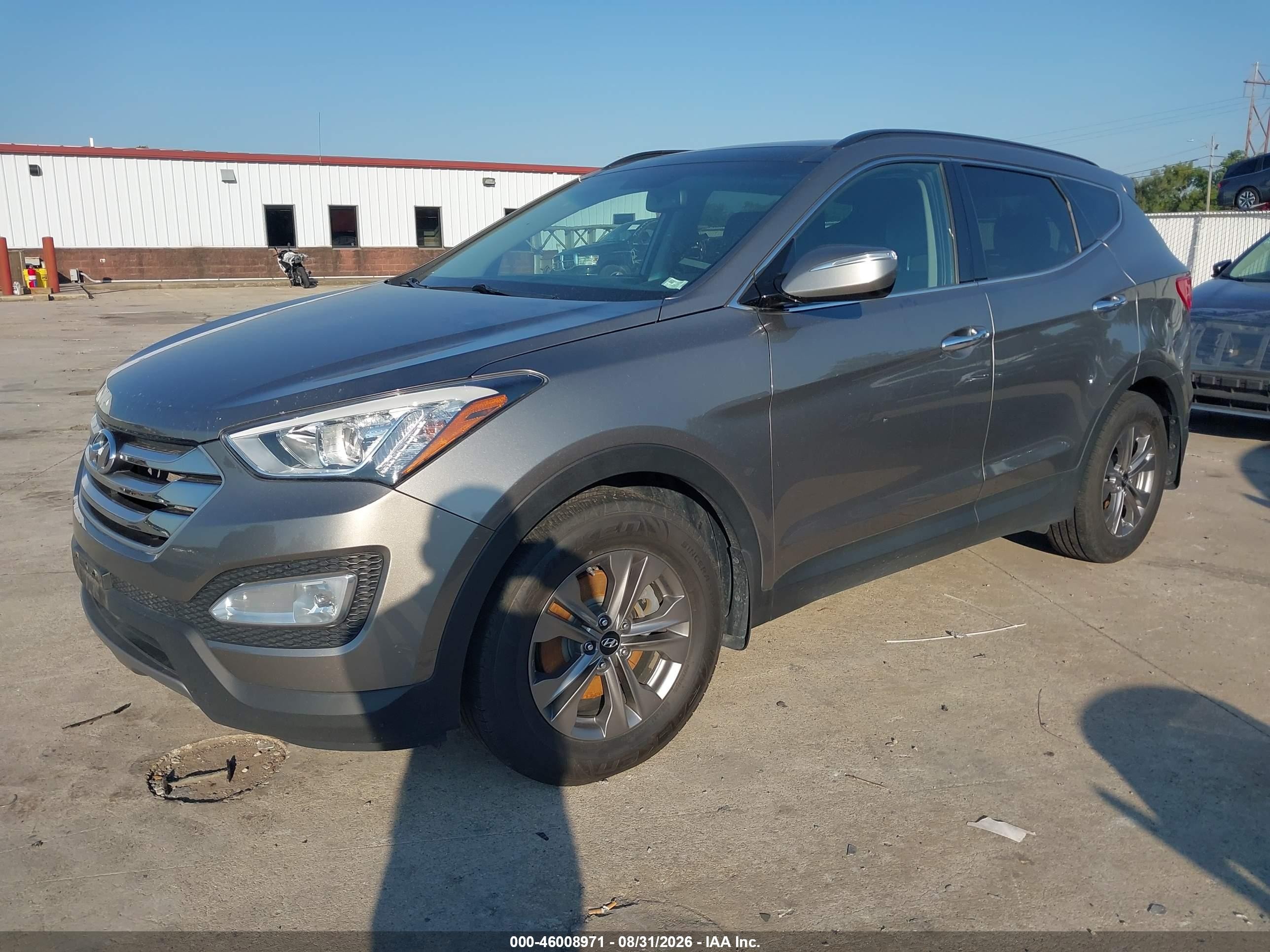 2015 Hyundai Santa Fe Sport 2.4l Серый vin: 5XYZUDLB4FG241241