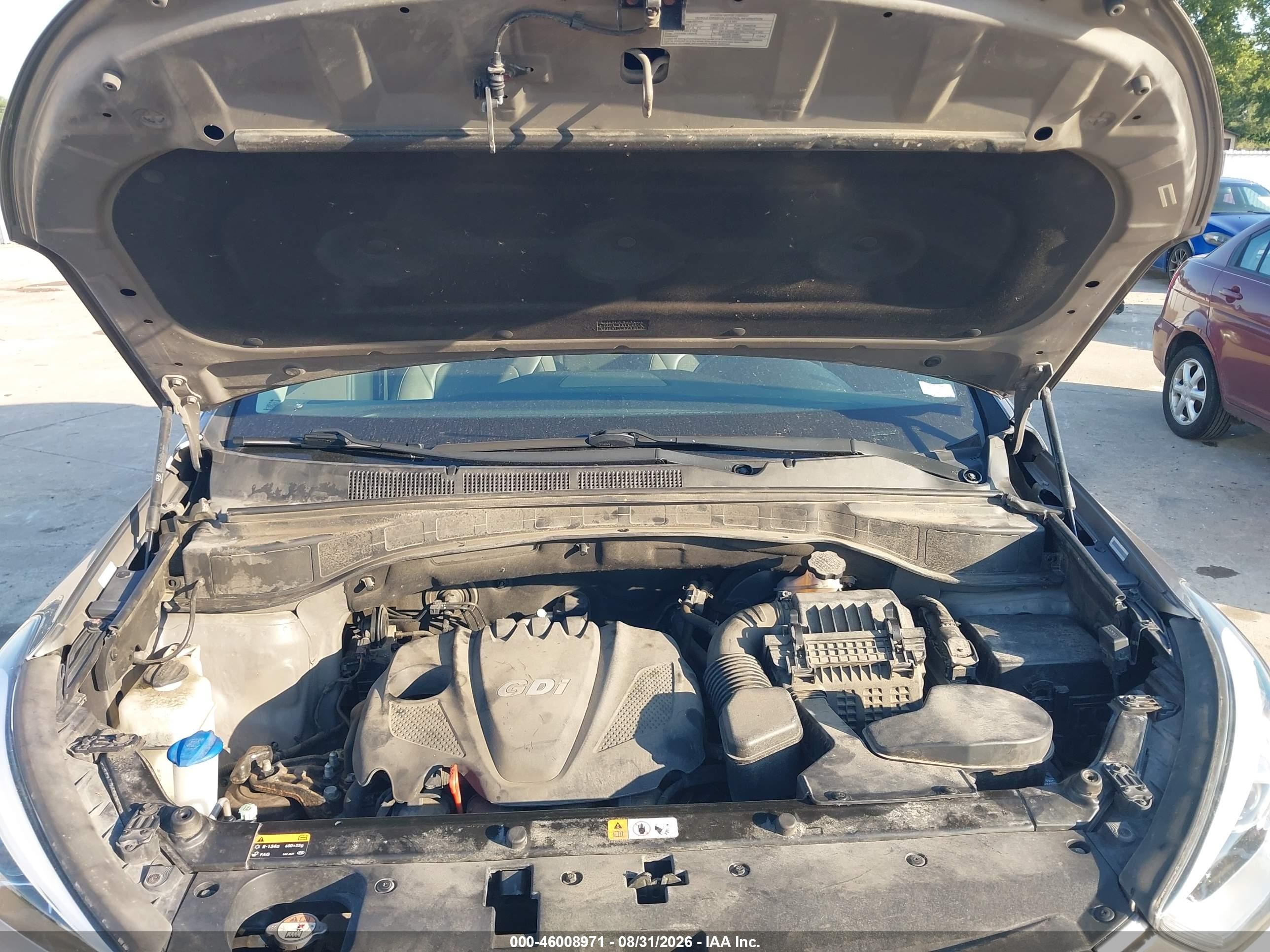 2015 Hyundai Santa Fe Sport 2.4l Серый vin: 5XYZUDLB4FG241241
