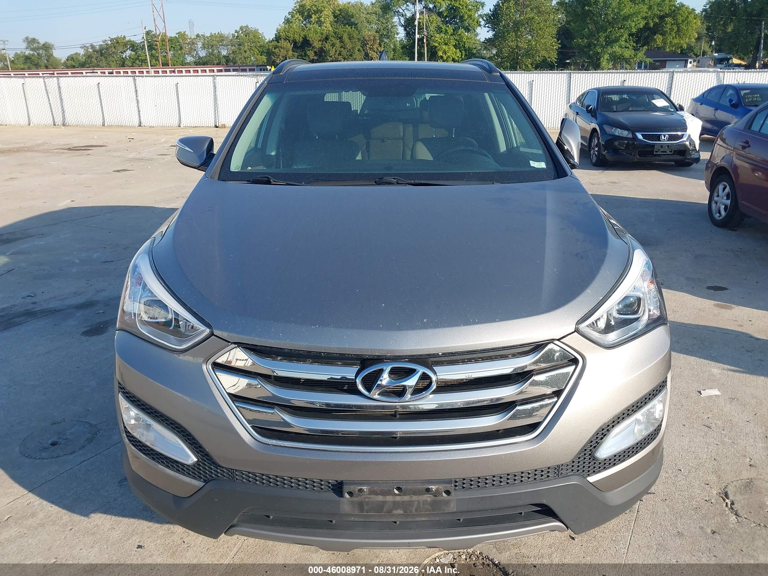 2015 Hyundai Santa Fe Sport 2.4l Серый vin: 5XYZUDLB4FG241241