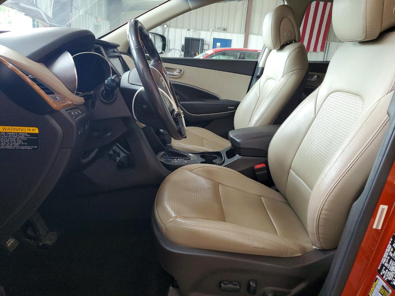 2015 Hyundai Santa Fe Sport 2.4l Orange vin: 5XYZUDLB4FG251851