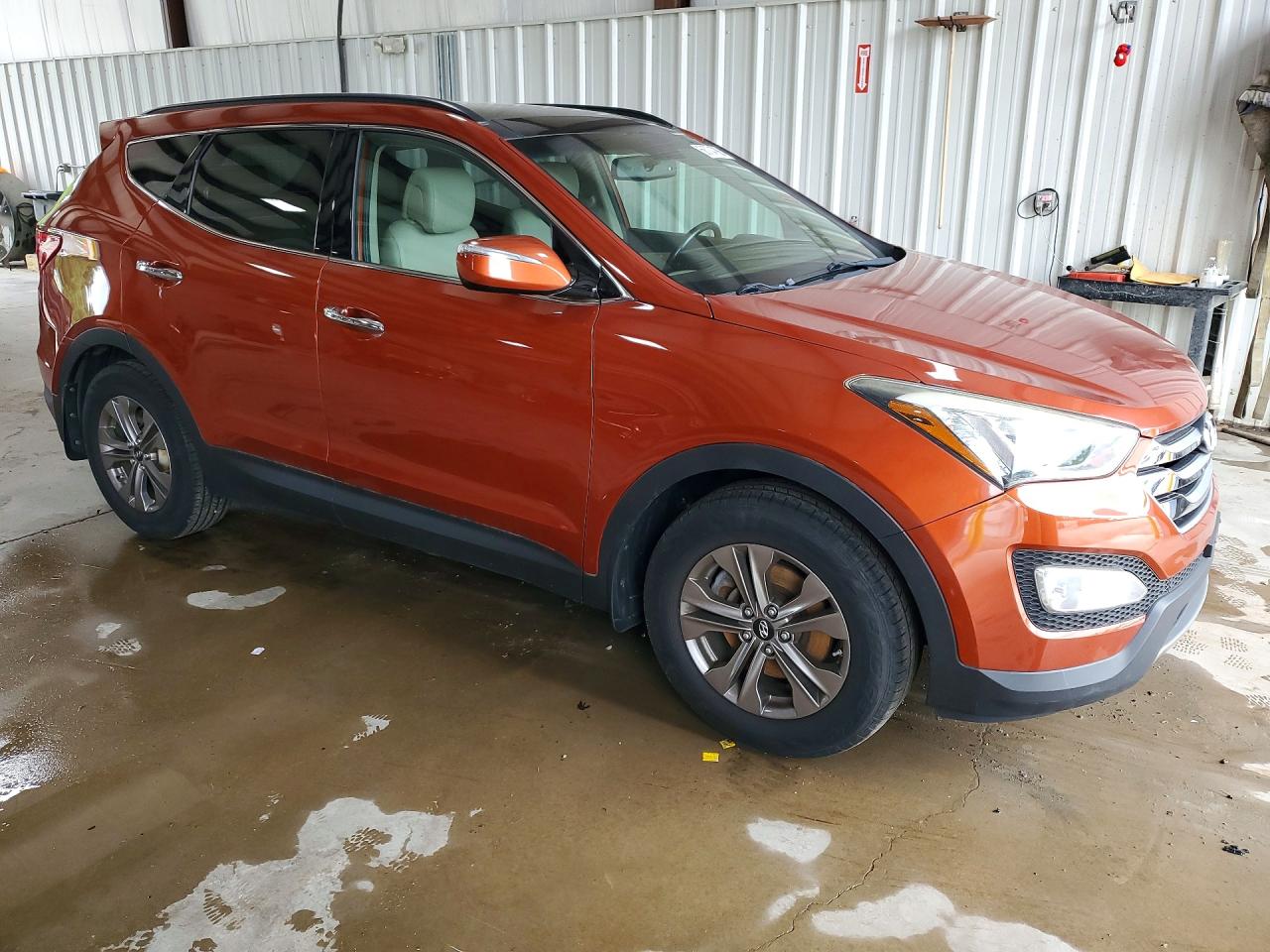 2015 Hyundai Santa Fe Sport 2.4l Orange vin: 5XYZUDLB4FG251851