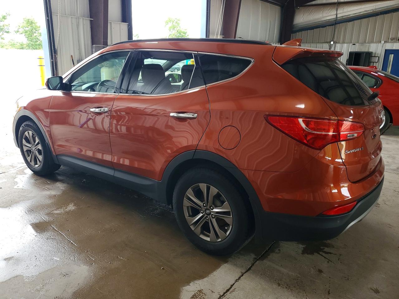 2015 Hyundai Santa Fe Sport 2.4l Orange vin: 5XYZUDLB4FG251851