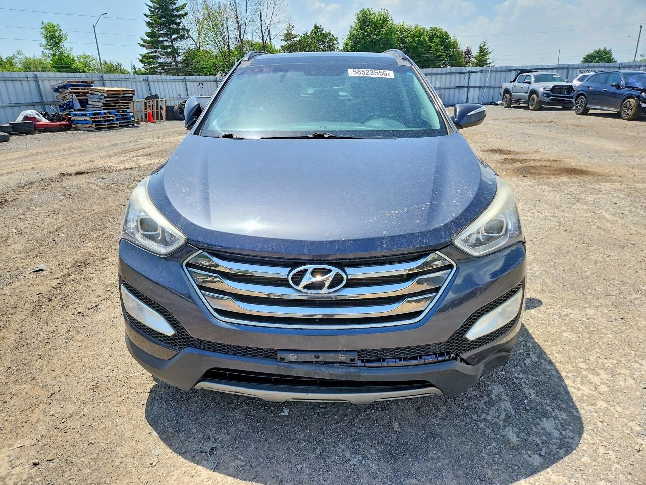 2015 Hyundai Santa Fe Sport 2.4l Black vin: 5XYZUDLB4FG259139