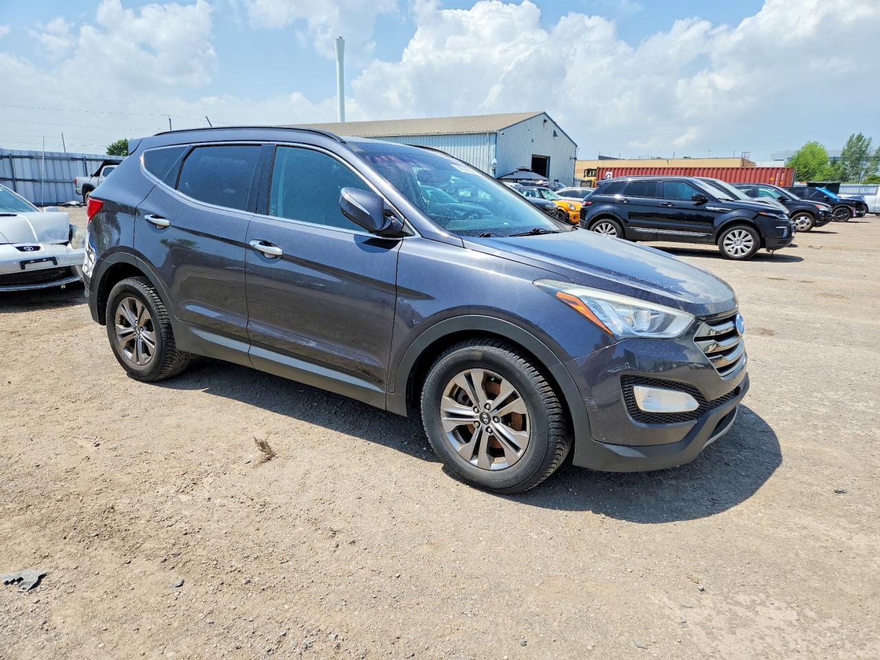 2015 Hyundai Santa Fe Sport 2.4l Black vin: 5XYZUDLB4FG259139