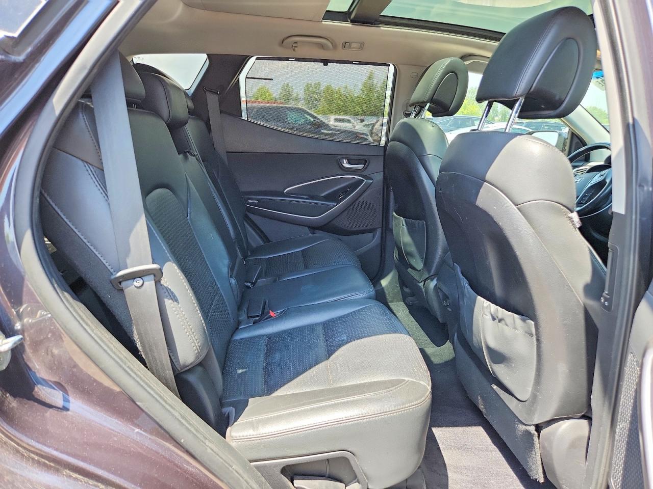 2015 Hyundai Santa Fe Sport 2.4l Black vin: 5XYZUDLB4FG259139