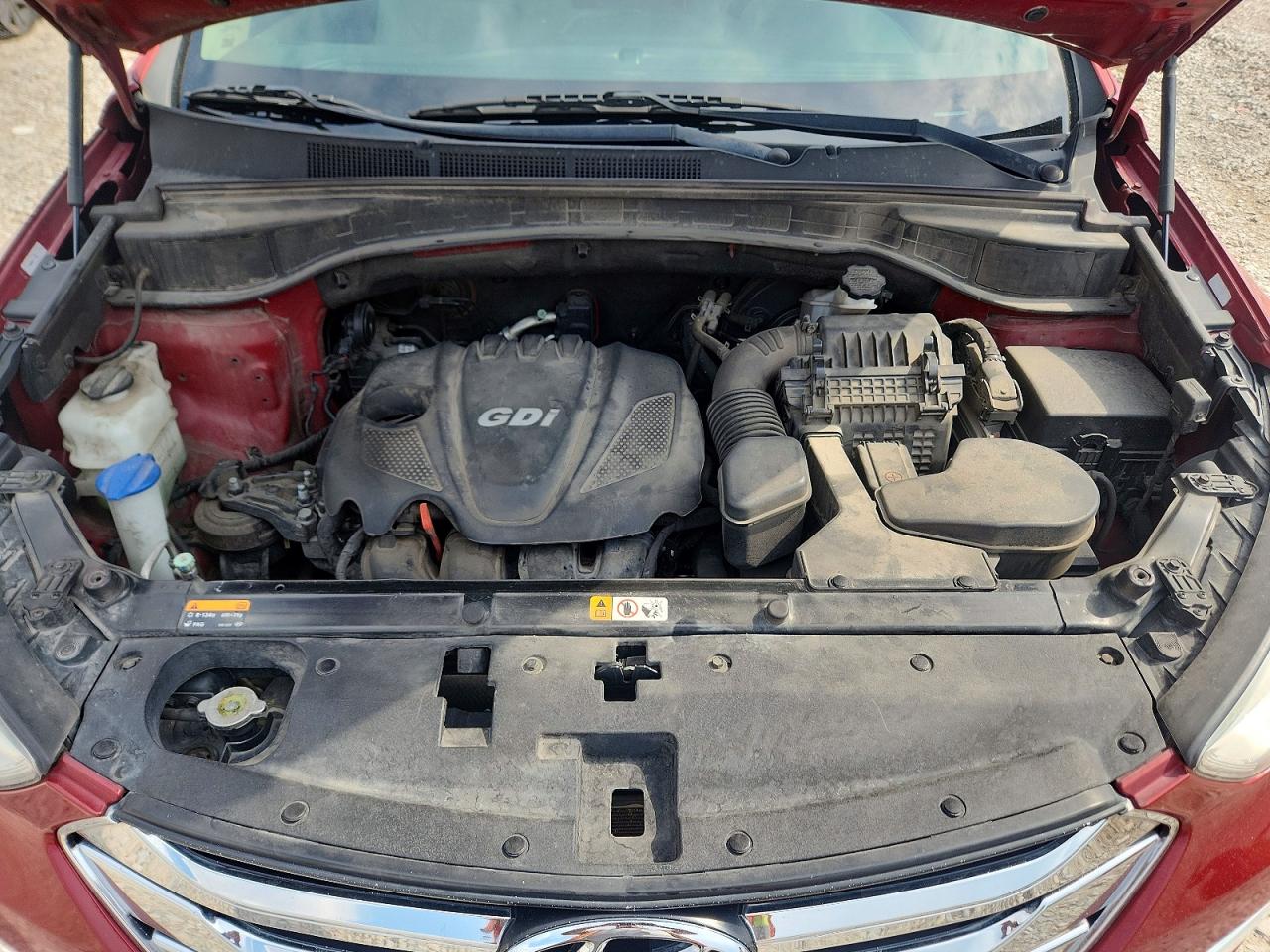 2013 Hyundai Santa Fe Sport 2.4l Бордовый vin: 5XYZUDLB5DG032250