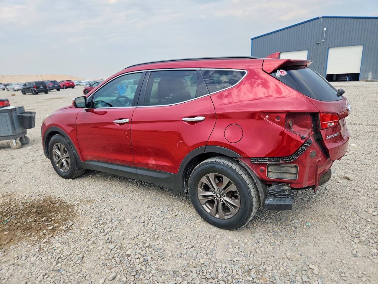2013 Hyundai Santa Fe Sport 2.4l Бордовый vin: 5XYZUDLB5DG032250