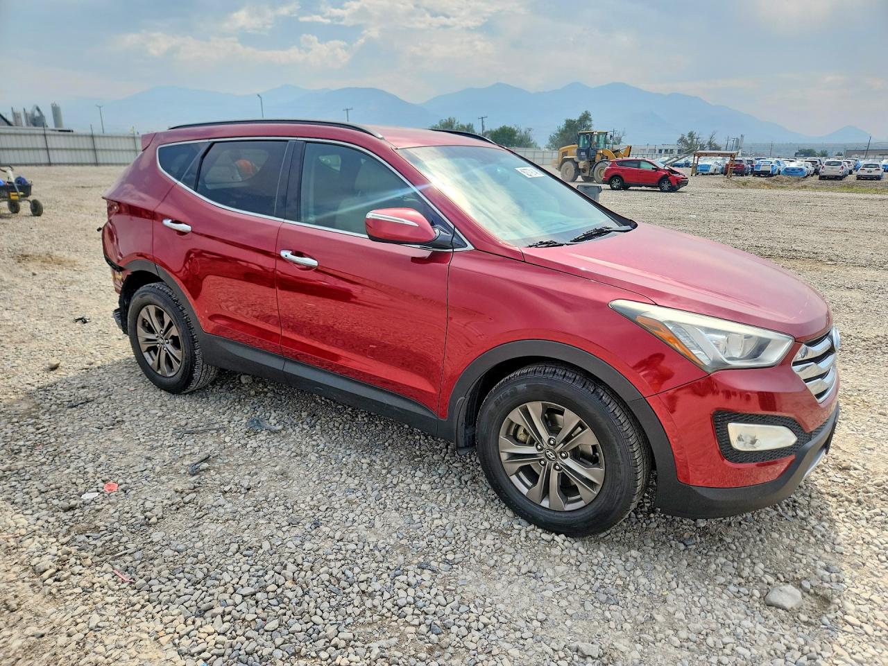 2013 Hyundai Santa Fe Sport 2.4l Бордовый vin: 5XYZUDLB5DG032250