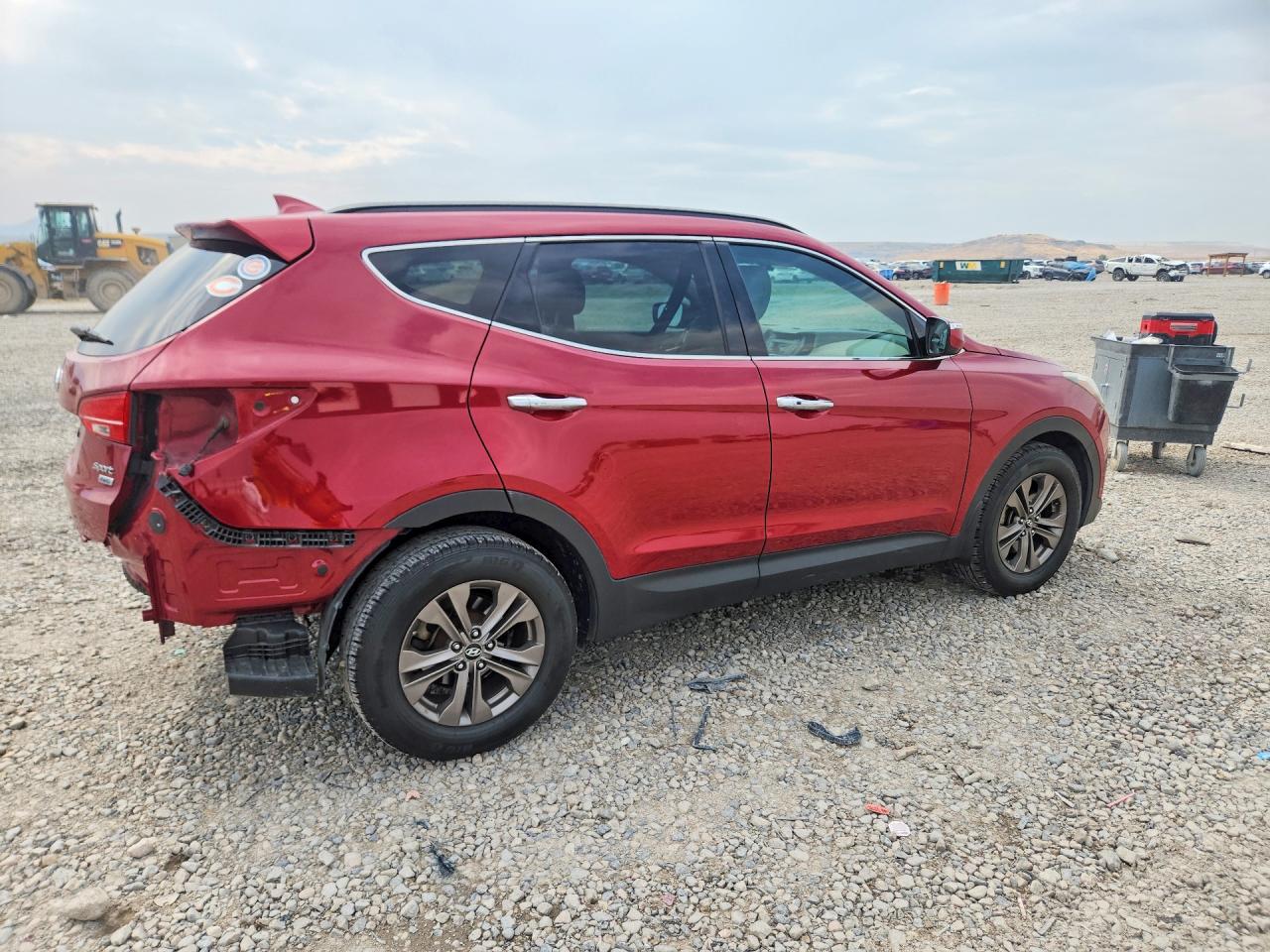 2013 Hyundai Santa Fe Sport 2.4l Бордовый vin: 5XYZUDLB5DG032250
