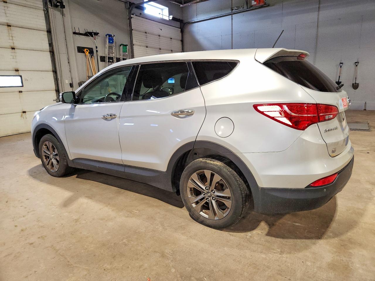2013 Hyundai Santa Fe Sport Sport Base Silver vin: 5XYZUDLB5DG101275