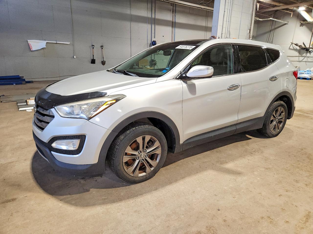 2013 Hyundai Santa Fe Sport Sport Base Silver vin: 5XYZUDLB5DG101275