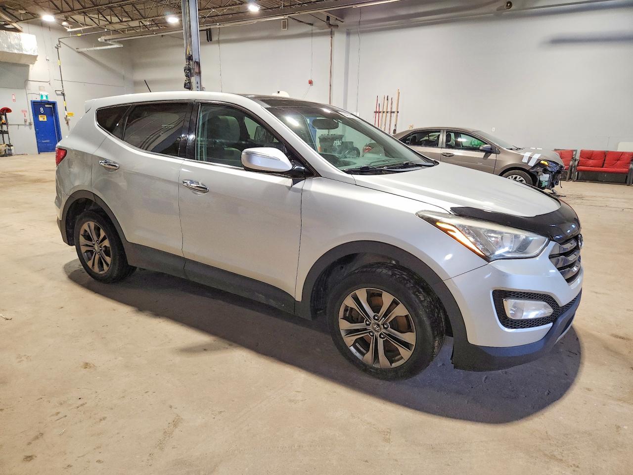 2013 Hyundai Santa Fe Sport Sport Base Silver vin: 5XYZUDLB5DG101275