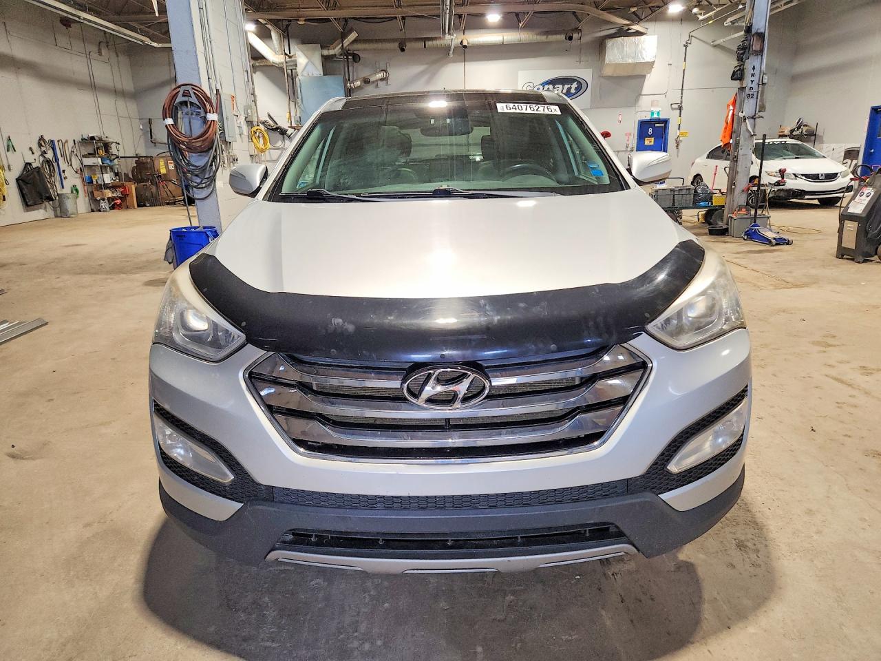 2013 Hyundai Santa Fe Sport Sport Base Silver vin: 5XYZUDLB5DG101275