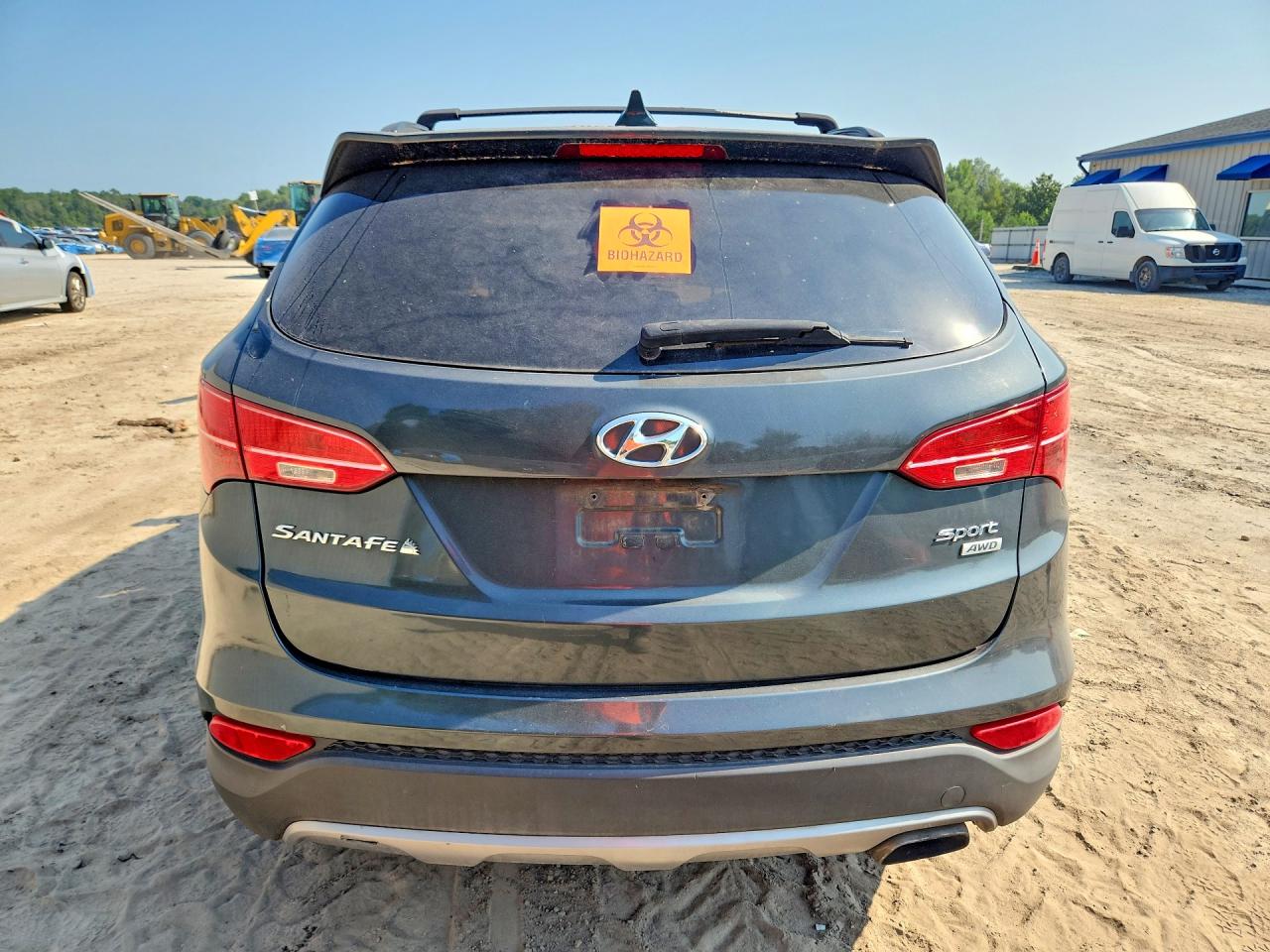 2013 Hyundai Santa Fe Sport 2.4l Green vin: 5XYZUDLB5DG112082