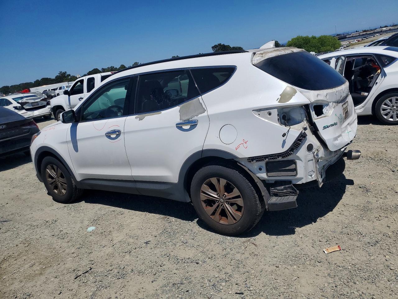 2014 Hyundai Santa Fe Sport 2.4l Белый vin: 5XYZUDLB5EG127652