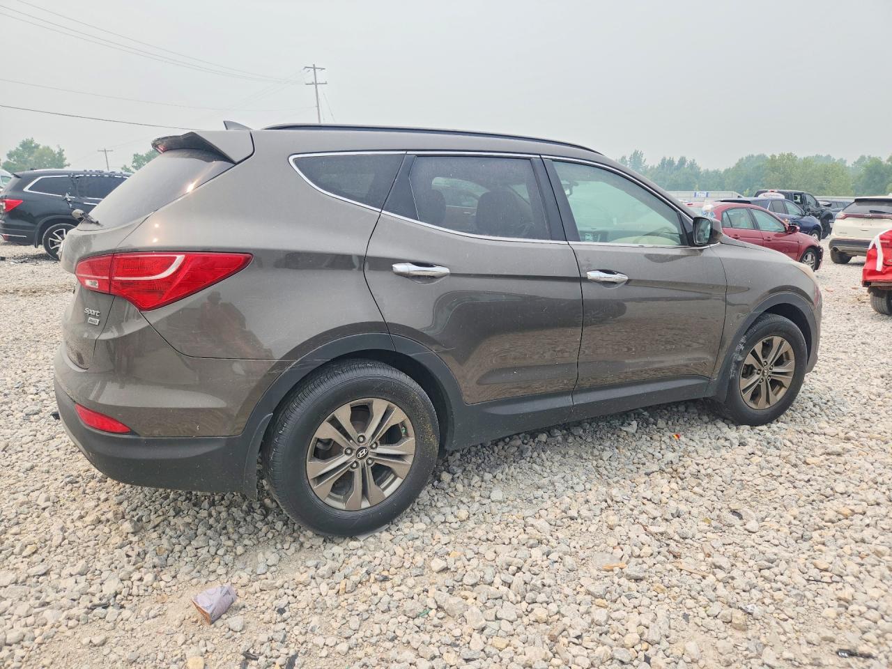 2014 Hyundai Santa Fe Sport 2.4l Brown vin: 5XYZUDLB5EG170825