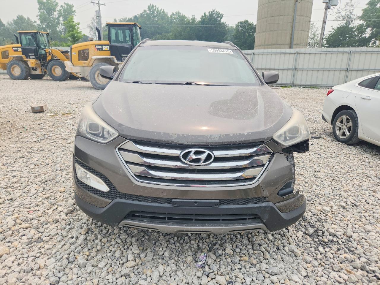 2014 Hyundai Santa Fe Sport 2.4l Brown vin: 5XYZUDLB5EG170825