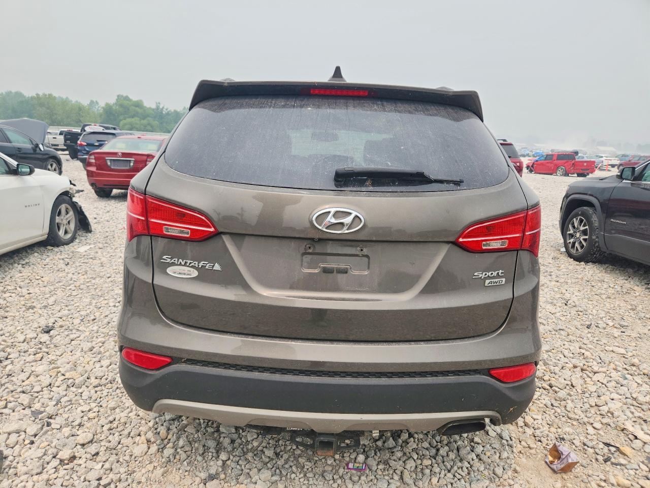 2014 Hyundai Santa Fe Sport 2.4l Brown vin: 5XYZUDLB5EG170825