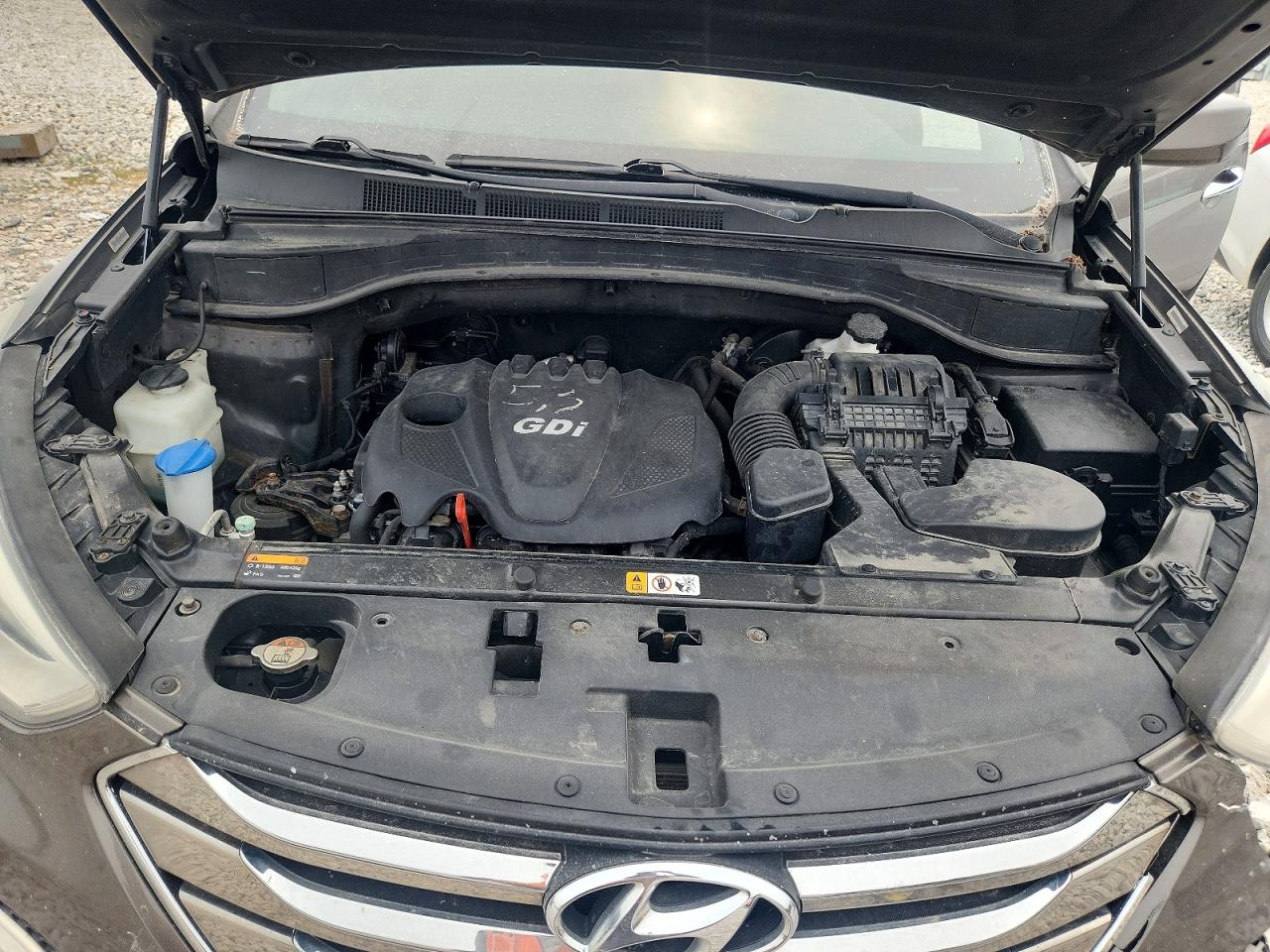 2014 Hyundai Santa Fe Sport 2.4l Brown vin: 5XYZUDLB5EG170825
