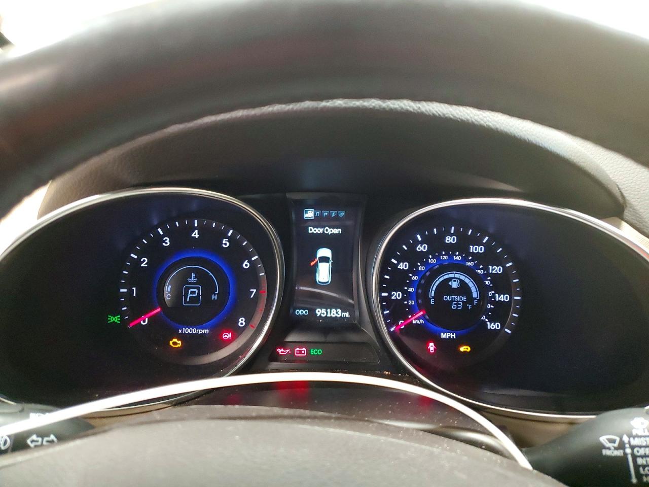 2014 Hyundai Santa Fe Sport White vin: 5XYZUDLB5EG190332