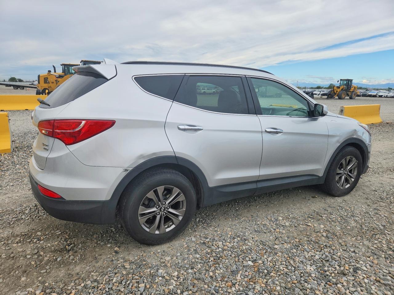 2014 Hyundai Santa Fe Sport 2.4l Silver vin: 5XYZUDLB5EG221515