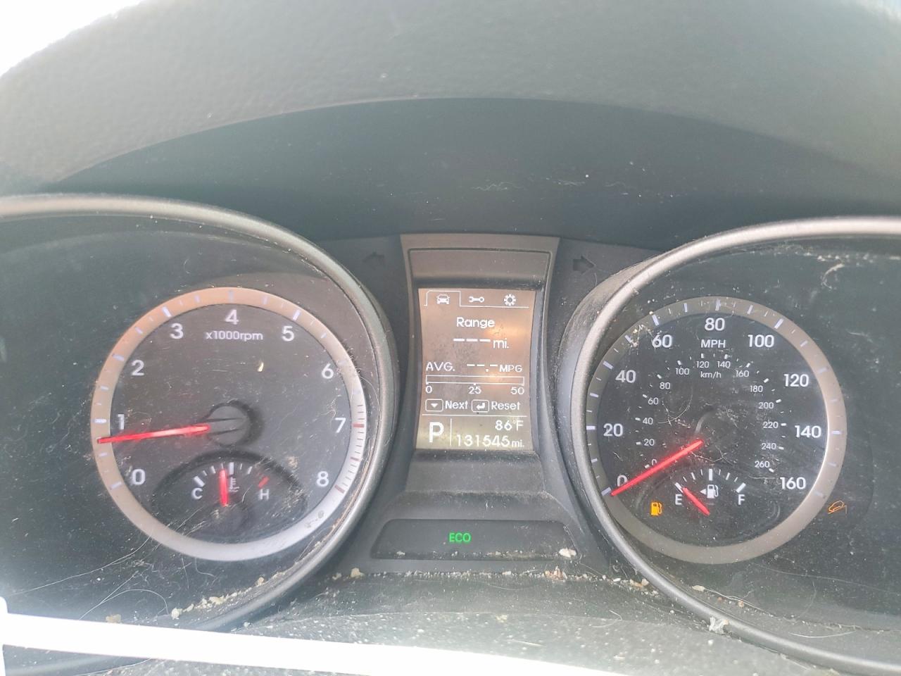 2014 Hyundai Santa Fe Sport 2.4l Blue vin: 5XYZUDLB5EG227850