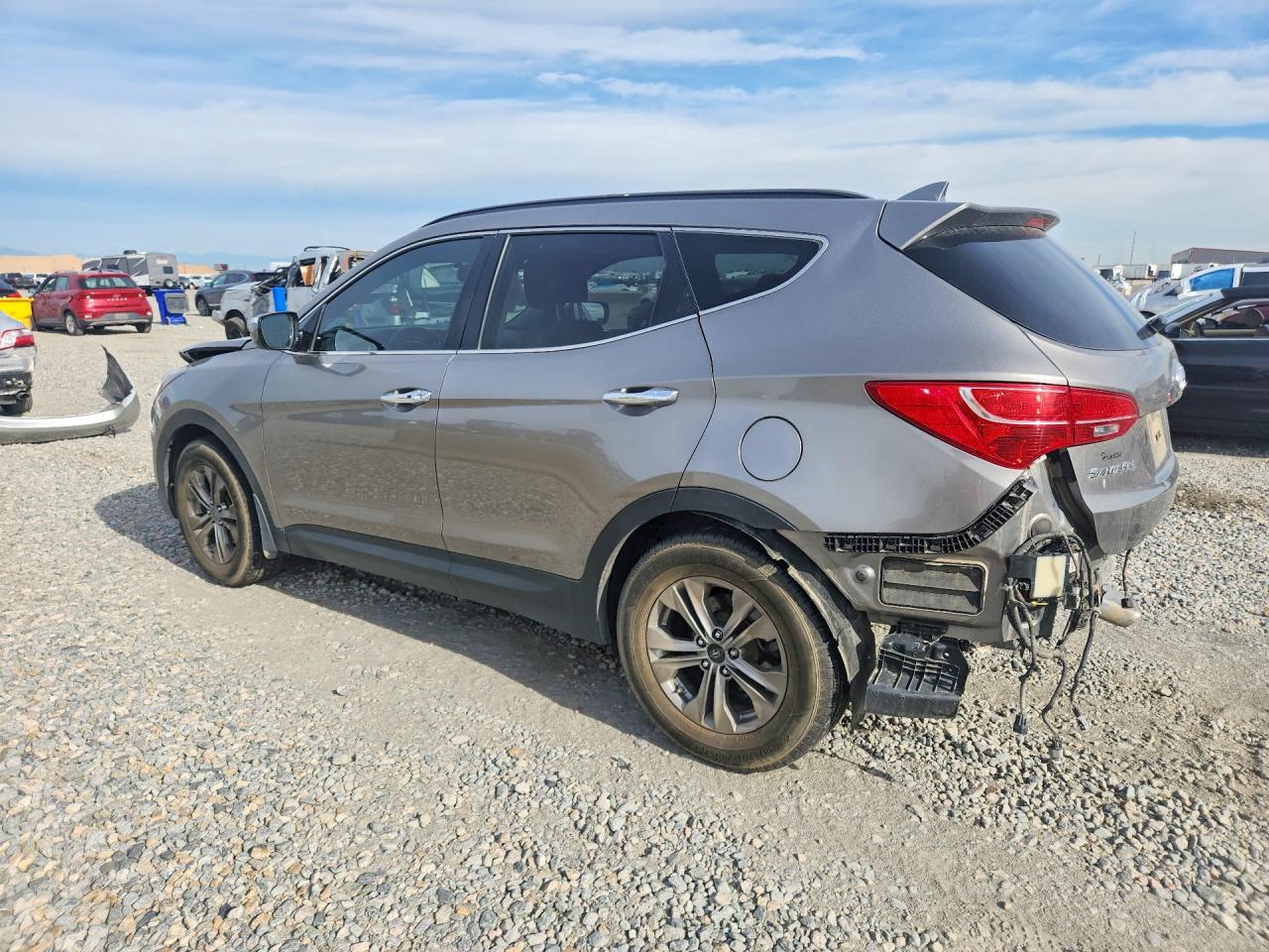 2015 Hyundai Santa Fe Sport 2.4l Gray vin: 5XYZUDLB5FG291257