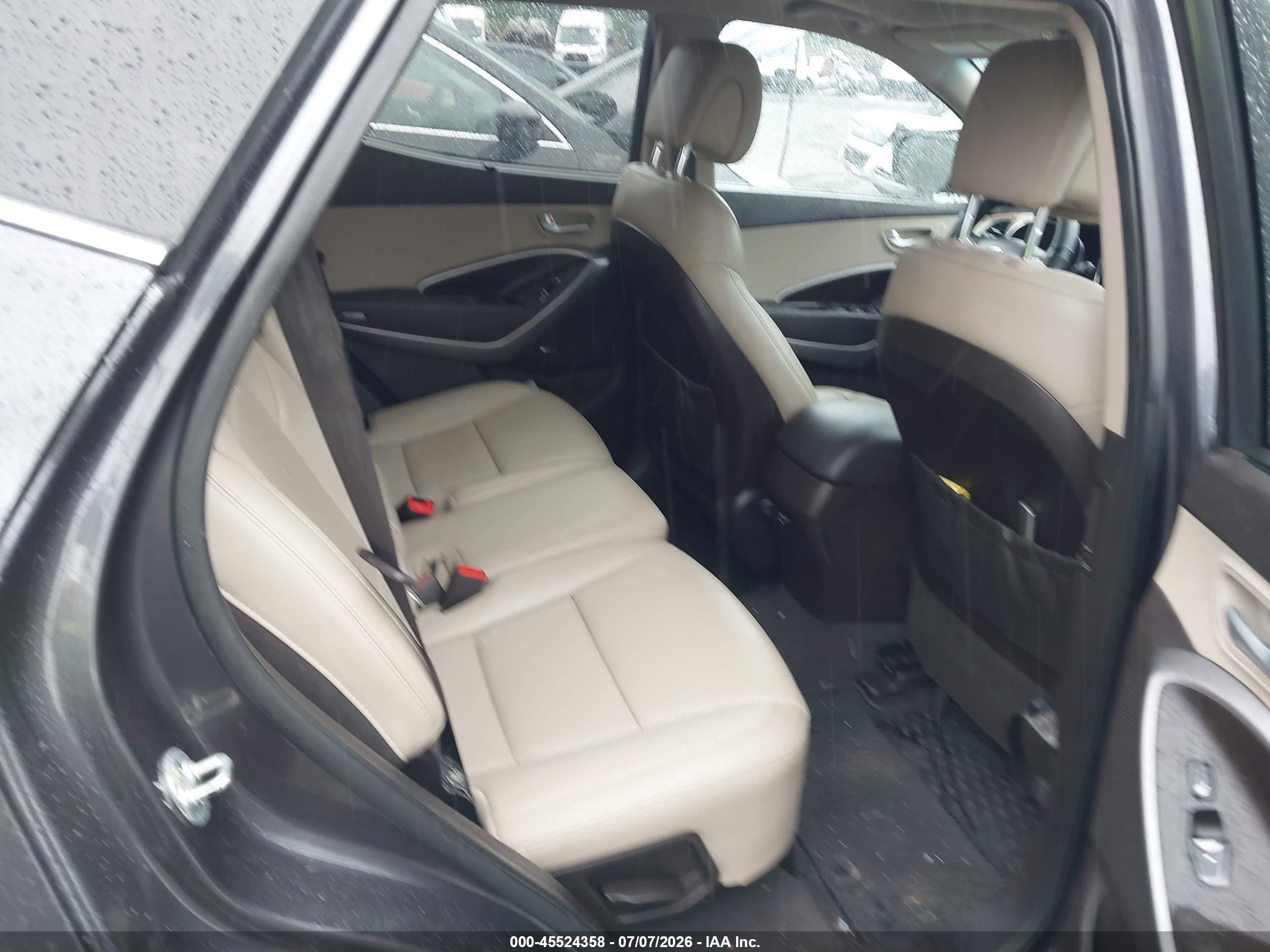 2015 Hyundai Santa Fe Sport 2.4l Gray vin: 5XYZUDLB5FG298029