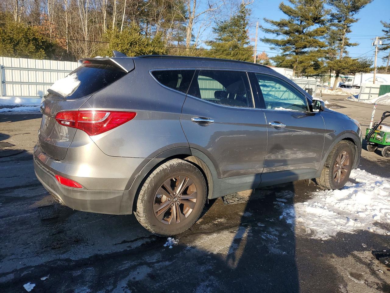 2013 Hyundai Santa Fe Sport Gray vin: 5XYZUDLB6DG003517