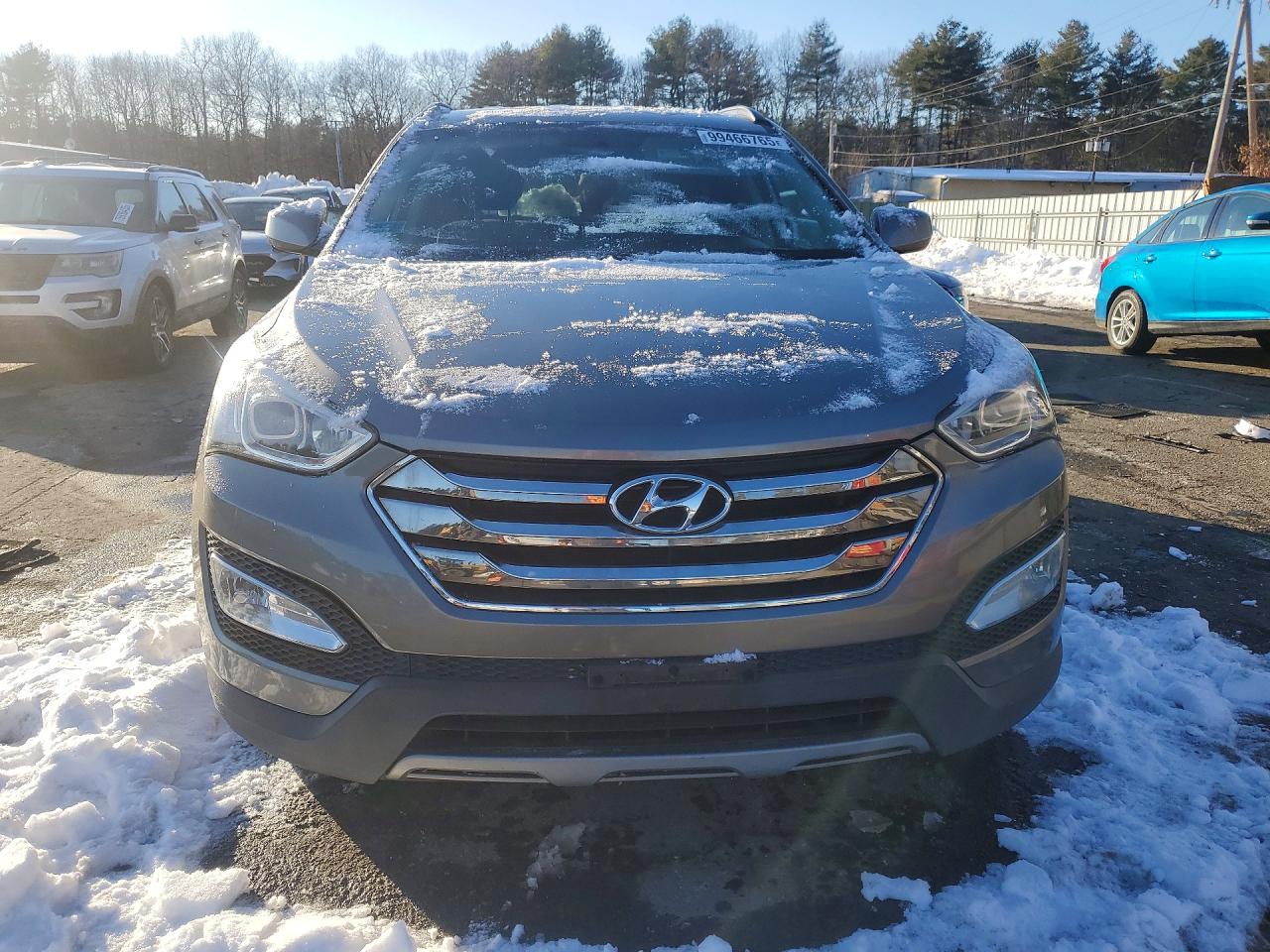 2013 Hyundai Santa Fe Sport Gray vin: 5XYZUDLB6DG003517