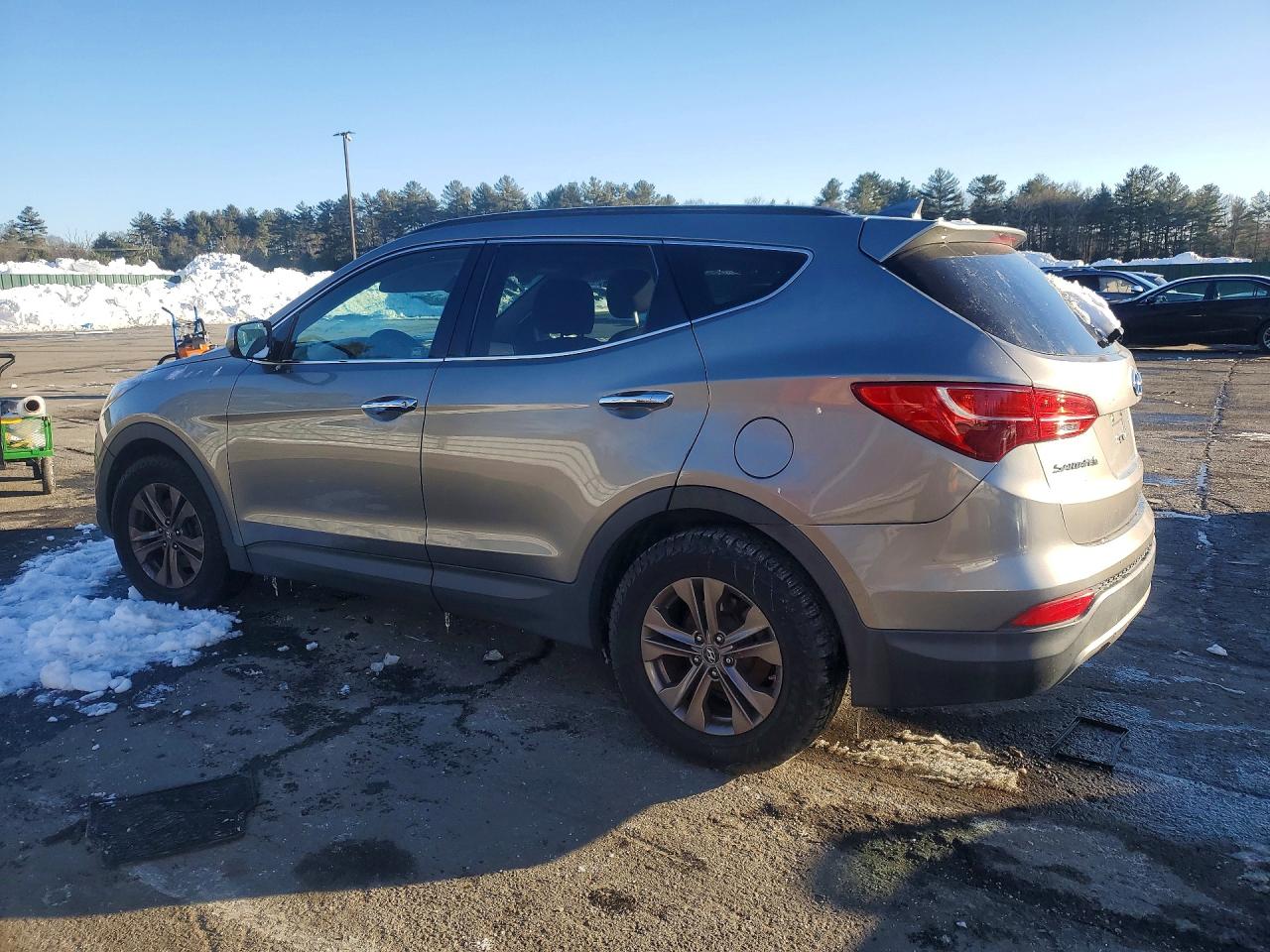 2013 Hyundai Santa Fe Sport Gray vin: 5XYZUDLB6DG003517