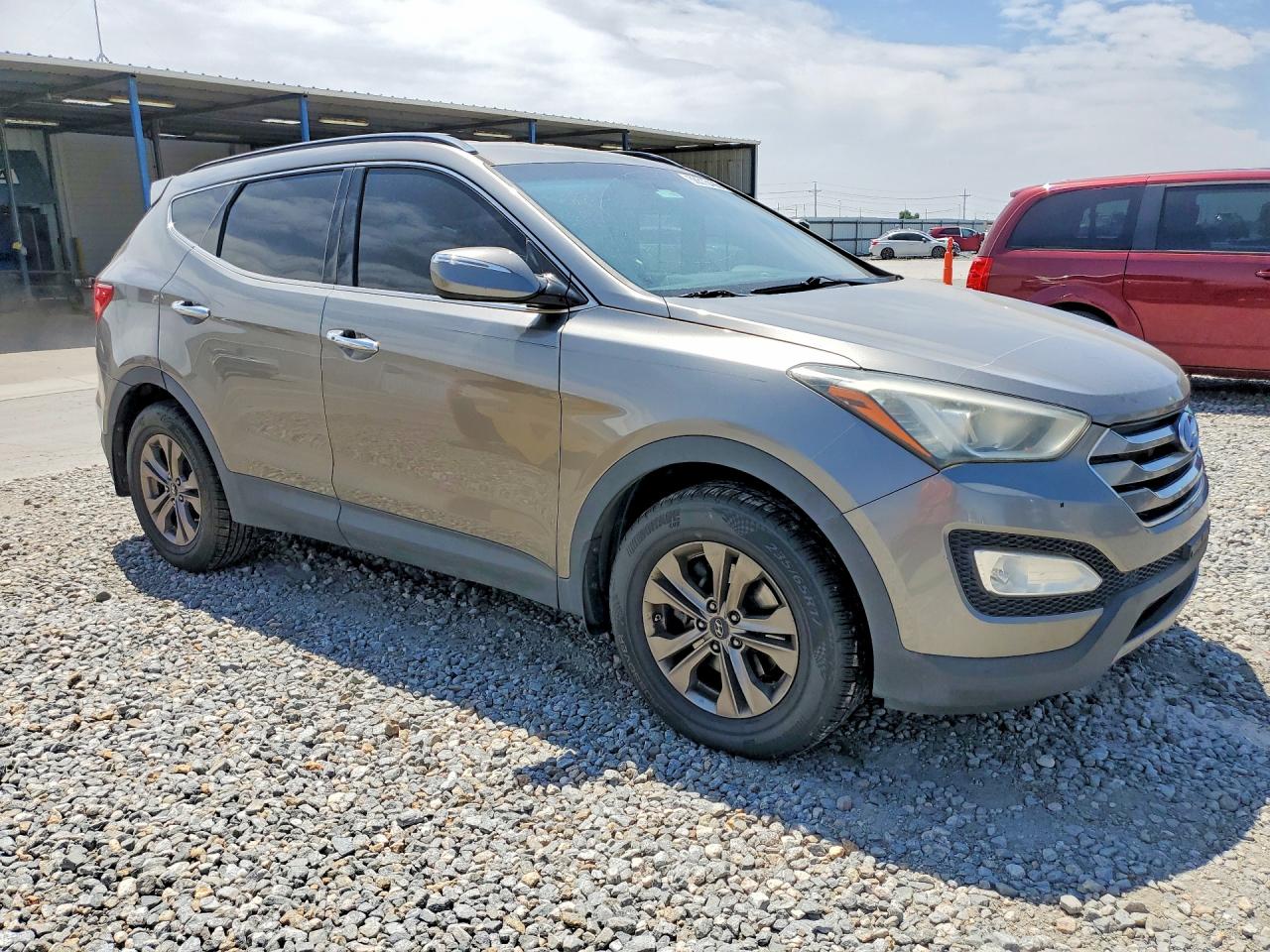 2013 Hyundai Santa Fe Sport 2.4l Brown vin: 5XYZUDLB6DG017126