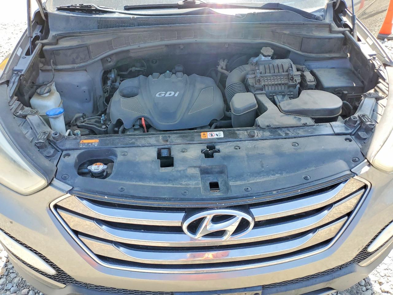 2013 Hyundai Santa Fe Sport 2.4l Brown vin: 5XYZUDLB6DG017126